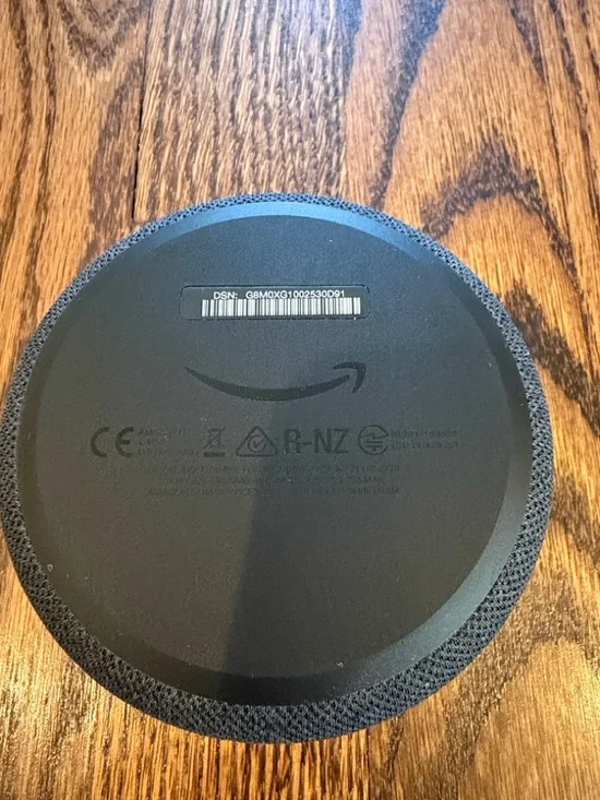 The Amazon Echo Dot Speaker in Charcoal (DSN: G8M0XG1002530D91) Model No: C78MP8 - Picture 5 of 6